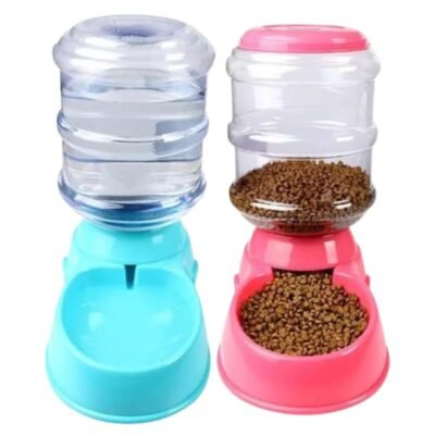 mundosimuffin.com (39) DISPENSADOR DE AGUA Y COMIDA🐾🐈