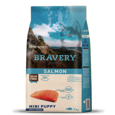 mundosimuffin.com (1) BRAVERY SALMÓN MINI PUPPY CACHORRO RAZA PEQUEÑA