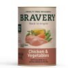 BRAVERY ALIMENTO HÙMEDO POLLO&VEGETALES 290GR