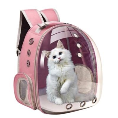 mundosimuffin.com (60) 🐈⬛MOCHILA CÁPSULA TRANSPARENTE PARA GATOS🐈